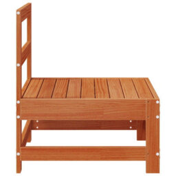 Walplus Garden Middle Sofa Solid Pine Wood Wax Brown 124 X 62 X 70.5 Cm - thumbnail 5