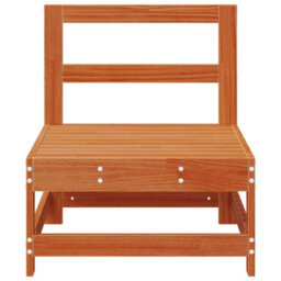 Walplus Garden Middle Sofa Solid Pine Wood Wax Brown 124 X 62 X 70.5 Cm - thumbnail 4