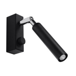 Luminosa Lighting Luminosa Eyetech Single Spotlight Reading Wall Lamp Black G9 - thumbnail 1