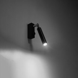 Luminosa Lighting Luminosa Eyetech Single Spotlight Reading Wall Lamp Black G9 - thumbnail 2