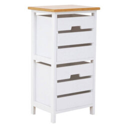 Orsina Compact Design 2 Drawer Chest, Modern Design Chest Of Drawers For Livingroom, Minimalist Storage Chest - thumbnail 2