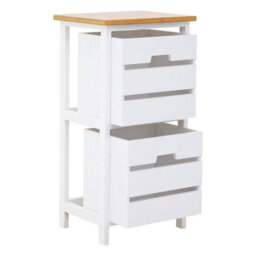 Orsina Compact Design 2 Drawer Chest, Modern Design Chest Of Drawers For Livingroom, Minimalist Storage Chest - thumbnail 4
