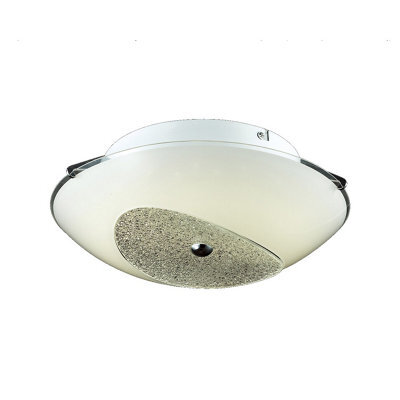Luminosa Lighting Luminosa Delia Classic 1 Light Integrated Led Semi Flush Light, 3000K - image 1