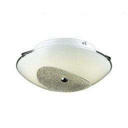 Luminosa Lighting Luminosa Delia Classic 1 Light Integrated Led Semi Flush Light, 3000K - thumbnail 1