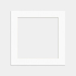 Ak Frames 40X40Cm White Picture Mounts To Fit 30X30Cm Aperture Size - Mount Board Only (No Frame Included) - thumbnail 1