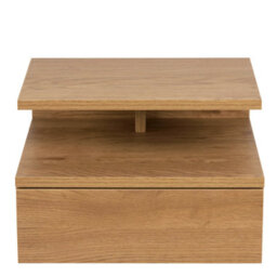 Furniture To Go Ashlan Bedside Table With 1 Drawer In Oak - thumbnail 2