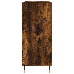 Walplus Record Cabinet Smoked Oak 84.5X38X89 Cm Engineered Wood - thumbnail 5
