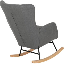 Seconique Hayden Rocking Chair - Dark Grey - thumbnail 5