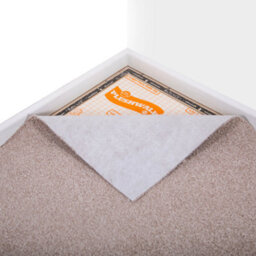 FloorMatch Cream Buttermilk Twist Carpet Durable Hard Wearing Pile 4mm Thick - 4M Width - thumbnail 3