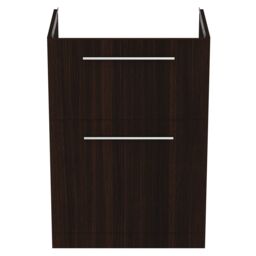 Ideal Standard I.life A Standard Matt Coffee Brown Oak Effect Freestanding Bathroom Vanity Unit (H) 853mm (W) 600mm - thumbnail 4