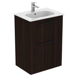 Ideal Standard I.life A Standard Matt Coffee Brown Oak Effect Freestanding Bathroom Vanity Unit (H) 853mm (W) 600mm - thumbnail 5