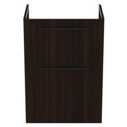 Ideal Standard I.life A Standard Matt Coffee Brown Oak Effect Freestanding Bathroom Vanity Unit (H) 853mm (W) 600mm - thumbnail 3