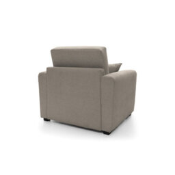 Abakus Direct Olly Linen Single Sofa Bed In Sand - thumbnail 4