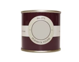 Farrow & Ball Estate Purbeck Stone No.275 Matt Wall & Ceiling Emulsion Paint, 100Ml Tester Pot - thumbnail 2