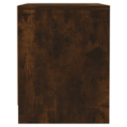 Berkfield Elegant Bedside Cabinets 2 Pcs Smoked Oak 45X34X44.5 Cm Engineered Wood - thumbnail 8