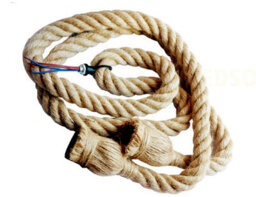 Vintage Ceiling Pendant Light Industrial Loft Hemp Rope E27 Holder Retro Lamp - thumbnail 2