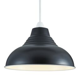 Inlight Lucia Black Pendant Round Light Shade (D)30Cm - thumbnail 4