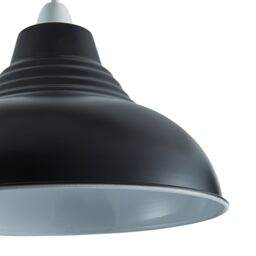 Inlight Lucia Black Pendant Round Light Shade (D)30Cm - thumbnail 6