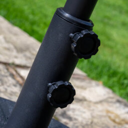 Sh&g 3M Steel Crank And Tilt Parasol - Dark Grey - thumbnail 8
