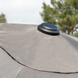Sh&g 3M Steel Crank And Tilt Parasol - Dark Grey - thumbnail 9