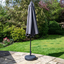 Sh&g 3M Steel Crank And Tilt Parasol - Dark Grey - thumbnail 4