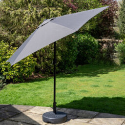 Sh&g 3M Steel Crank And Tilt Parasol - Dark Grey - thumbnail 6
