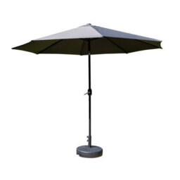 Sh&g 3M Steel Crank And Tilt Parasol - Dark Grey