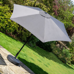 Sh&g 3M Steel Crank And Tilt Parasol - Dark Grey - thumbnail 3