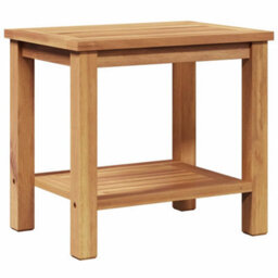 Walplus Coffee Table Brown 50 X 35 X 45 Cm Solid Teak Wood - thumbnail 2