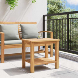 Walplus Coffee Table Brown 50 X 35 X 45 Cm Solid Teak Wood - thumbnail 4