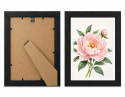 A4 Black Thin Picture Frames For Posters And Wall Display - thumbnail 4