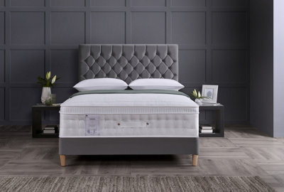Bedmaster Caesar 2000 Pocket Sprung Foam Pillow Top Mattress King Size - image 1