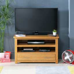 The Furniture Market London Oak Small Tv Unit Up To 45 Tv Size - thumbnail 2