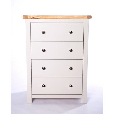 Cabinet Bits Argenta 4 Drawer Chest Of Drawers Brass Knob - image 1