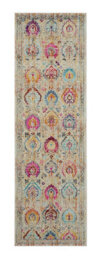 Multi Luxurious Traditional Persian Easy To Clean Floral Graphics Rug For Dining Room -239Cm X 300Cm - thumbnail 7