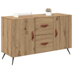 Walplus Sideboard Artisan Oak 100 X 36 X 60 Cm Engineered Wood - thumbnail 3