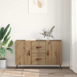 Walplus Sideboard Artisan Oak 100 X 36 X 60 Cm Engineered Wood - thumbnail 4