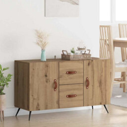 Walplus Sideboard Artisan Oak 100 X 36 X 60 Cm Engineered Wood - thumbnail 1