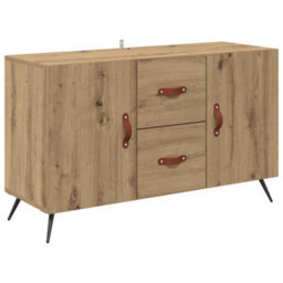 Walplus Sideboard Artisan Oak 100 X 36 X 60 Cm Engineered Wood - thumbnail 2