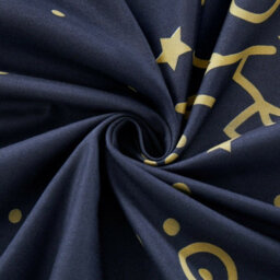 Ameha Printed Duvet Cover 3 Piece Set Star Light Design Reversible & Skin-Friendly King Size (230X220Cm) - thumbnail 9