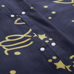 Ameha Printed Duvet Cover 3 Piece Set Star Light Design Reversible & Skin-Friendly King Size (230X220Cm) - thumbnail 7