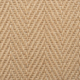 Loomed Natural Jute Beige Cotton Border Runner Rug 70X240Cm - thumbnail 3