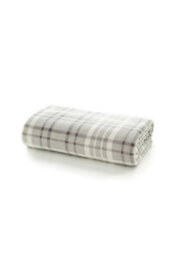 Deyongs Snuggle Check Throw  240Gsm Coral Fleece Printed - thumbnail 2