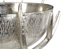 Orsina Antler Base Nickel Finsih Bowl, Centrepiece Bowl For Dining Table, Decorative Bowl For Stones, Jewels - thumbnail 4