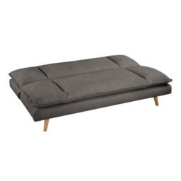 Home Detail Bonnet Clic-Clac Sofa Bed, Grey Linen - thumbnail 4