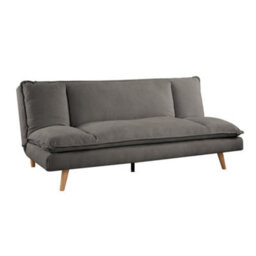 Home Detail Bonnet Clic-Clac Sofa Bed, Grey Linen - thumbnail 3