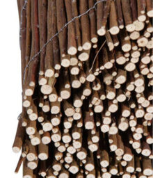 Primrose Willow Fence Screening Rolls Premium 4M X 2M - thumbnail 5
