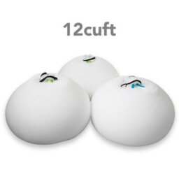 rucomfy Beanbags Rucomfy Beanbag Refill 12Cuft - Lightweight Polystyrene Beans For Top-Up - thumbnail 2