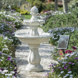 Primrose Imperial Solar Powered Tiered Garden Water Feature Fountain 92Cm - thumbnail 1