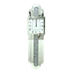 DEENZ Crushed Jewel Diamond Grandfather Style Wall Clock